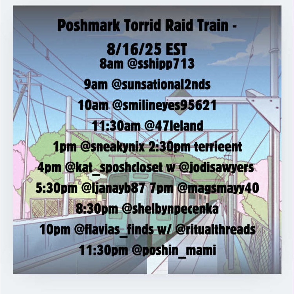 TORRID RAID TRAIN 8/16/25